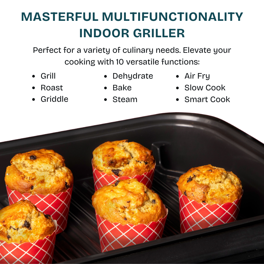 GrillMaster™ Indoor Electric Grill | MGM-IG-SB1