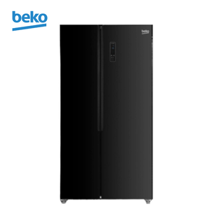 Beko 563L Side by Side Two Doors Refrigerator | GNO563E40HFGSG