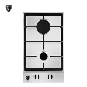 30cm 2 Burners Stainless Steel Gas Hob | HB-AG 230VS-A