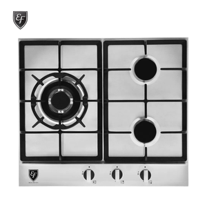 58cm 3 Burners Stainless Steel Gas Hob | HB-AG 360VS-A