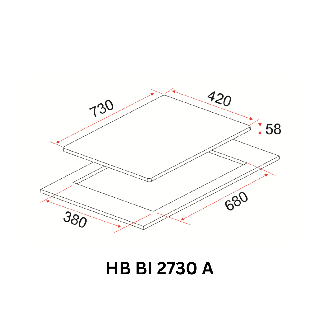 [Bundle C] 90cm Chimney Hood + 70cm Induction Hob or 70cm Combi Hob| EFCH 9214A BK + HB BI 2730 A or HB IV 2734 A