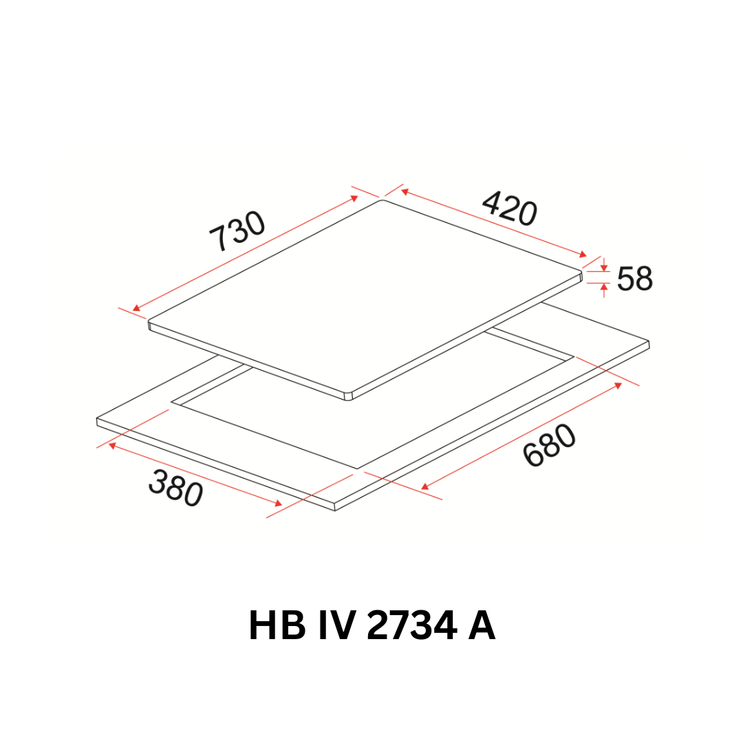 [Bundle C] 90cm Chimney Hood + 70cm Induction Hob or 70cm Combi Hob| EFCH 9214A BK + HB BI 2730 A or HB IV 2734 A