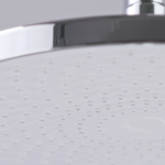 Deckos Round Rainshower Column With Mixer Shelf