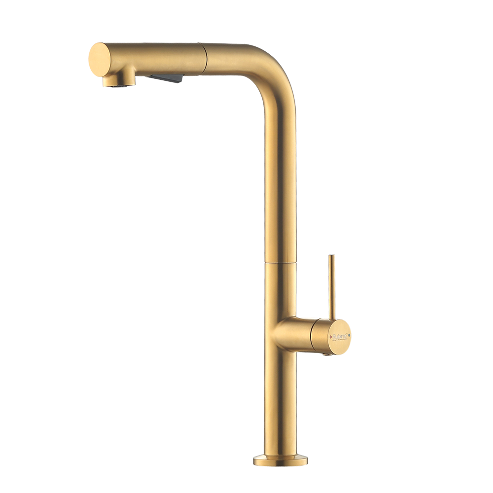 Inox Pull-Out Spray Sink Mixer/ Cold Tap | Inox 7744PS GD