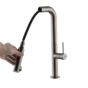 Inox Pull-Out Spray Sink Mixer/ Cold Tap | Inox 7744PS GM