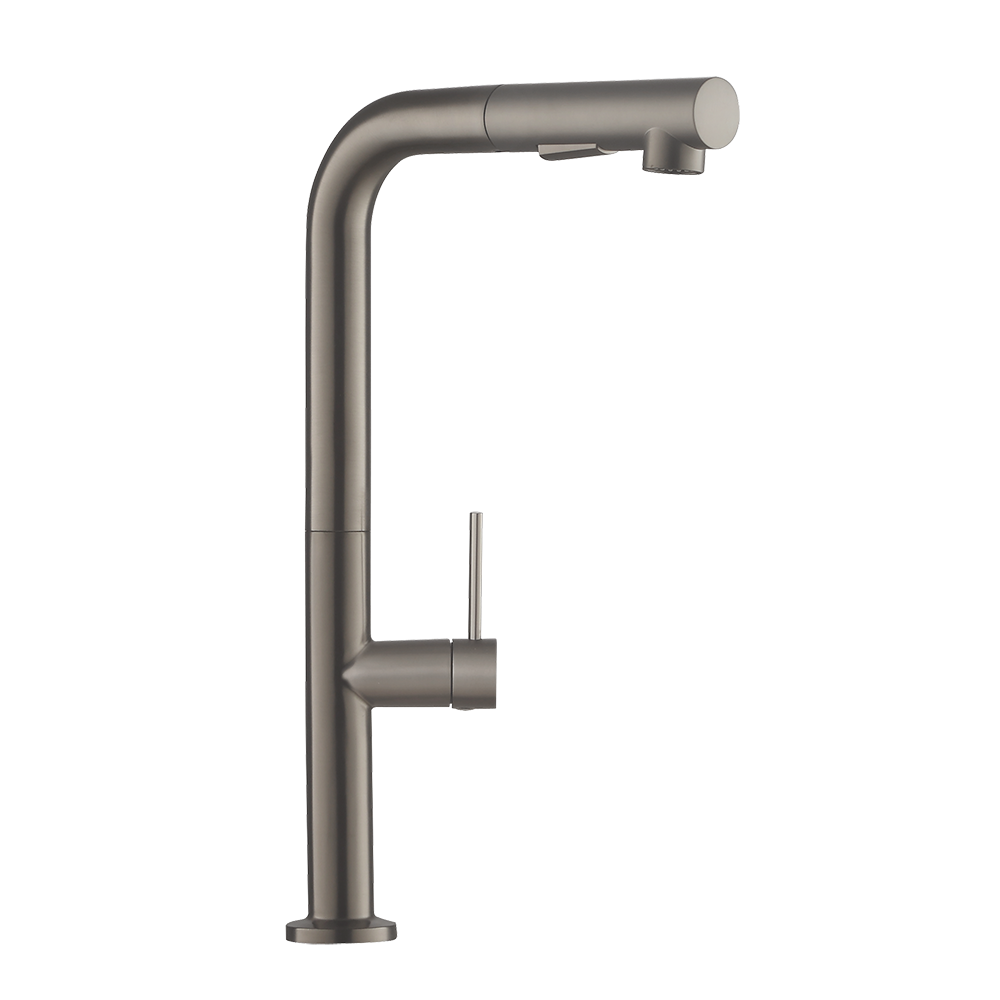 Inox Pull-Out Spray Sink Mixer/ Cold Tap | Inox 7744PS GM