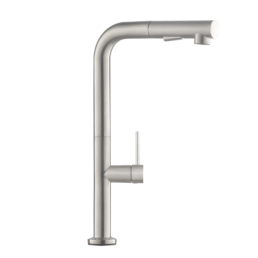 Inox Pull-Out Spray Sink Mixer/ Cold Tap | Inox 7744PS
