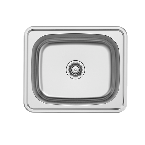1 Bowl Inset Stainless Steel Kitchen Sink