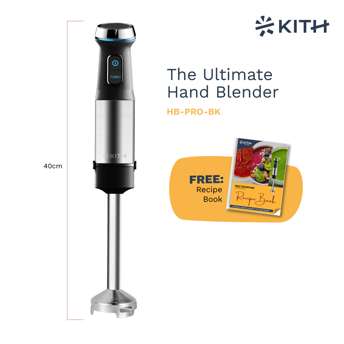 Hand Blender | HB-BSC-BK or HB-PRO-BK