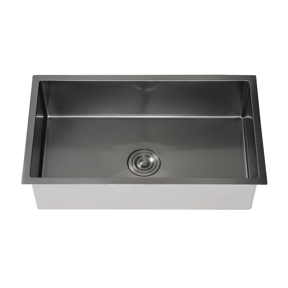 3½” Basket Waste and Bottle-Trap Kitchen Sink | KNX 810-78U GM