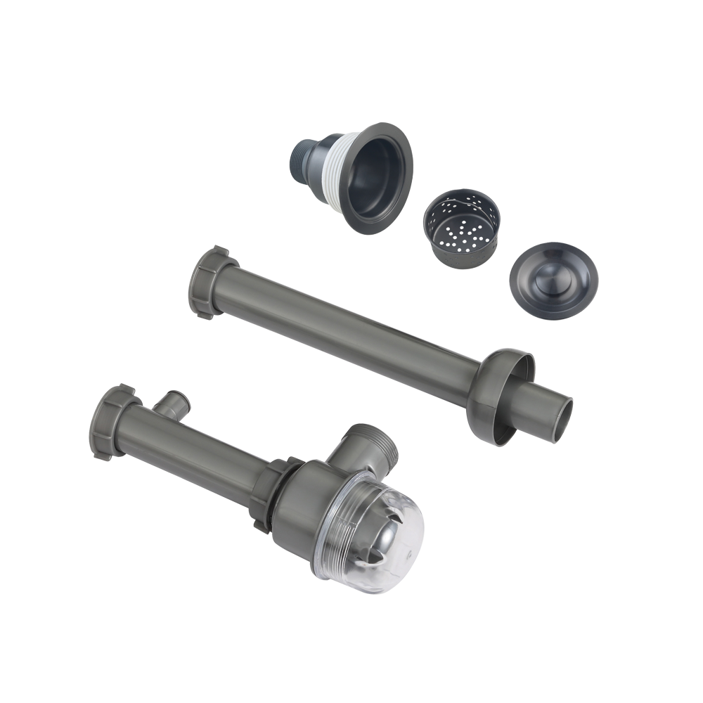 3½” Basket Waste and Bottle-Trap Kitchen Sink | KNX 810-78U GM