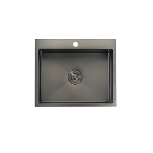 3½” Basket Waste and Bottle-Trap Kitchen Sink | KNX 810-60 GM