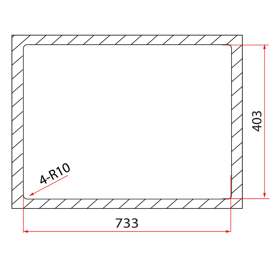 3½” Basket Waste and Bottle-Trap Kitchen Sink | KNX 810-78U GM