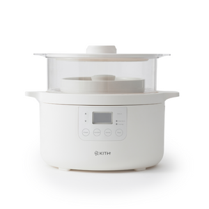 KYŌ Electric Cooker with Bamboo Steamer | MEC-3L-OW