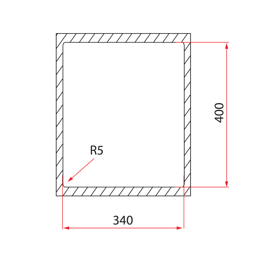 1 Bowl Undermount Stainless Steel Kitchen Sink | MEQ 810-38U PB