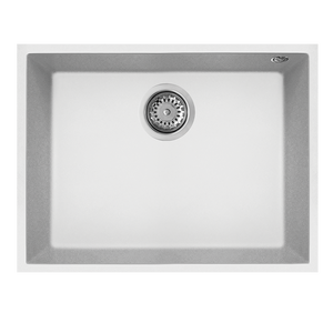 1 Bowl Undermount Granite Kitchen Sink | MEQ 810-58U WH