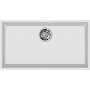 1 Bowl Undermount Granite Kitchen Sink | MEQ 810-76U WH