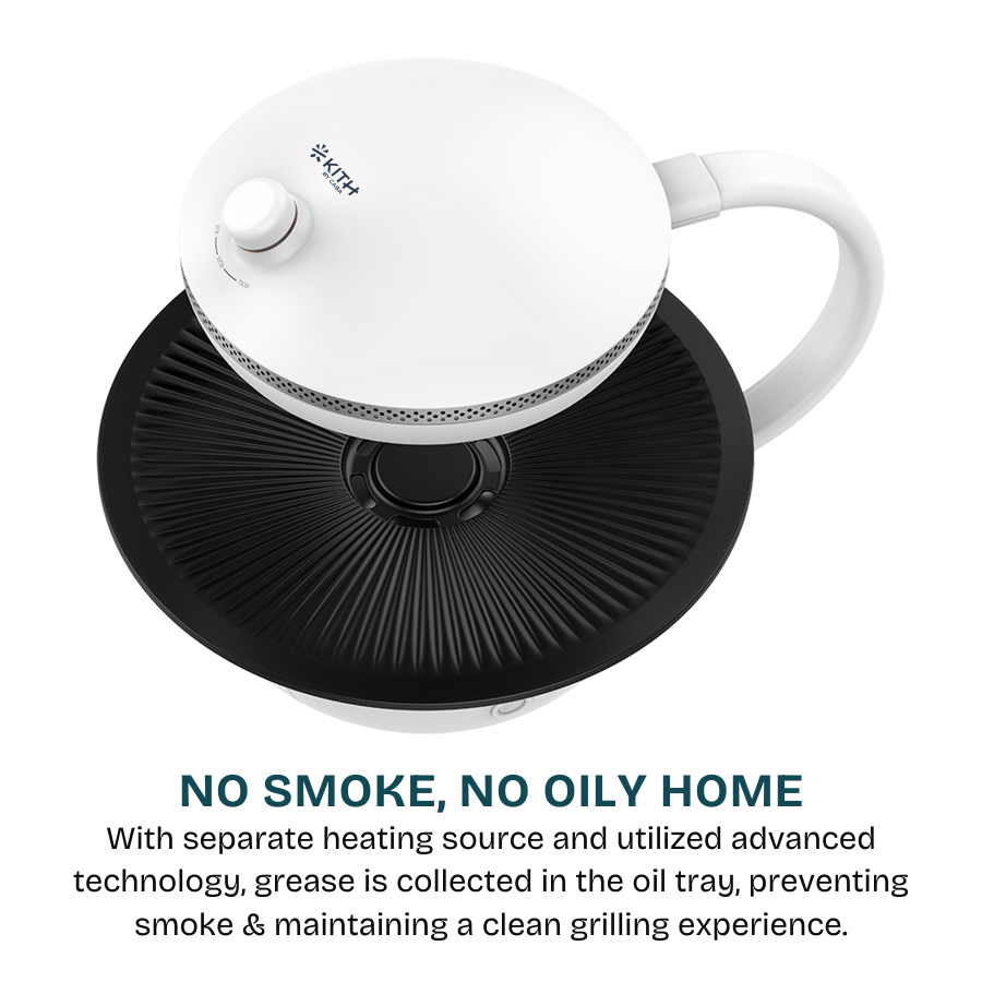 Mini Electric Smokeless Grill (Knob) | SBG-MINI-W1