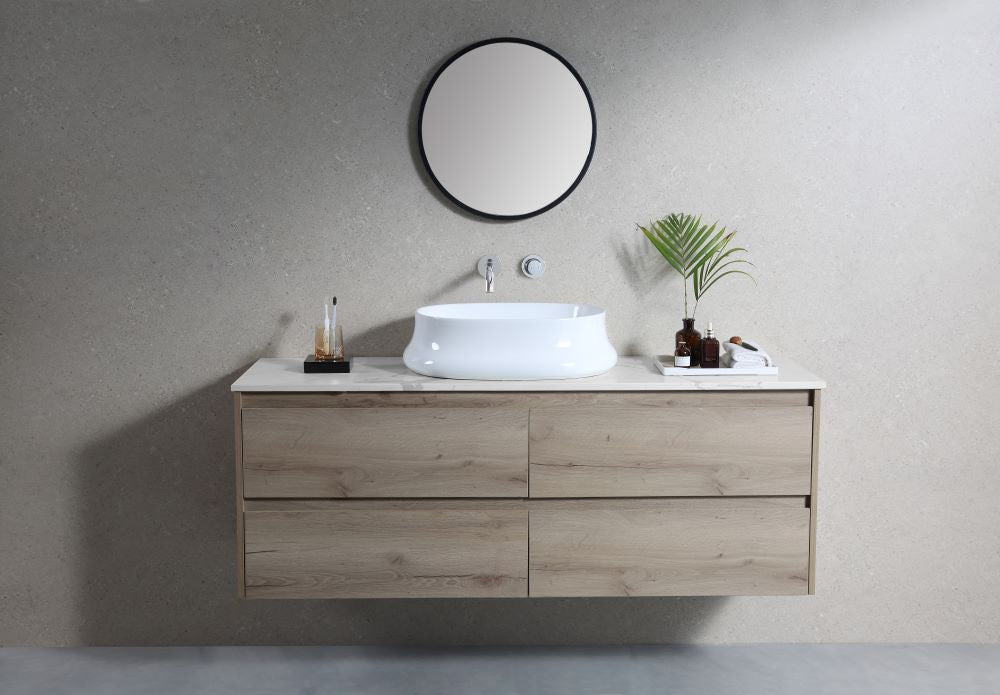 Countertop Oval Ceramic Basin | BOAT 59