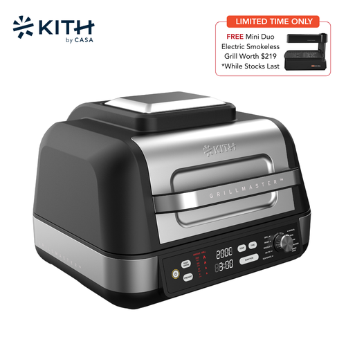 [GWP] GrillMaster™ Indoor Electric Grill + FREE MINI DUO SMOKELESS GRILL