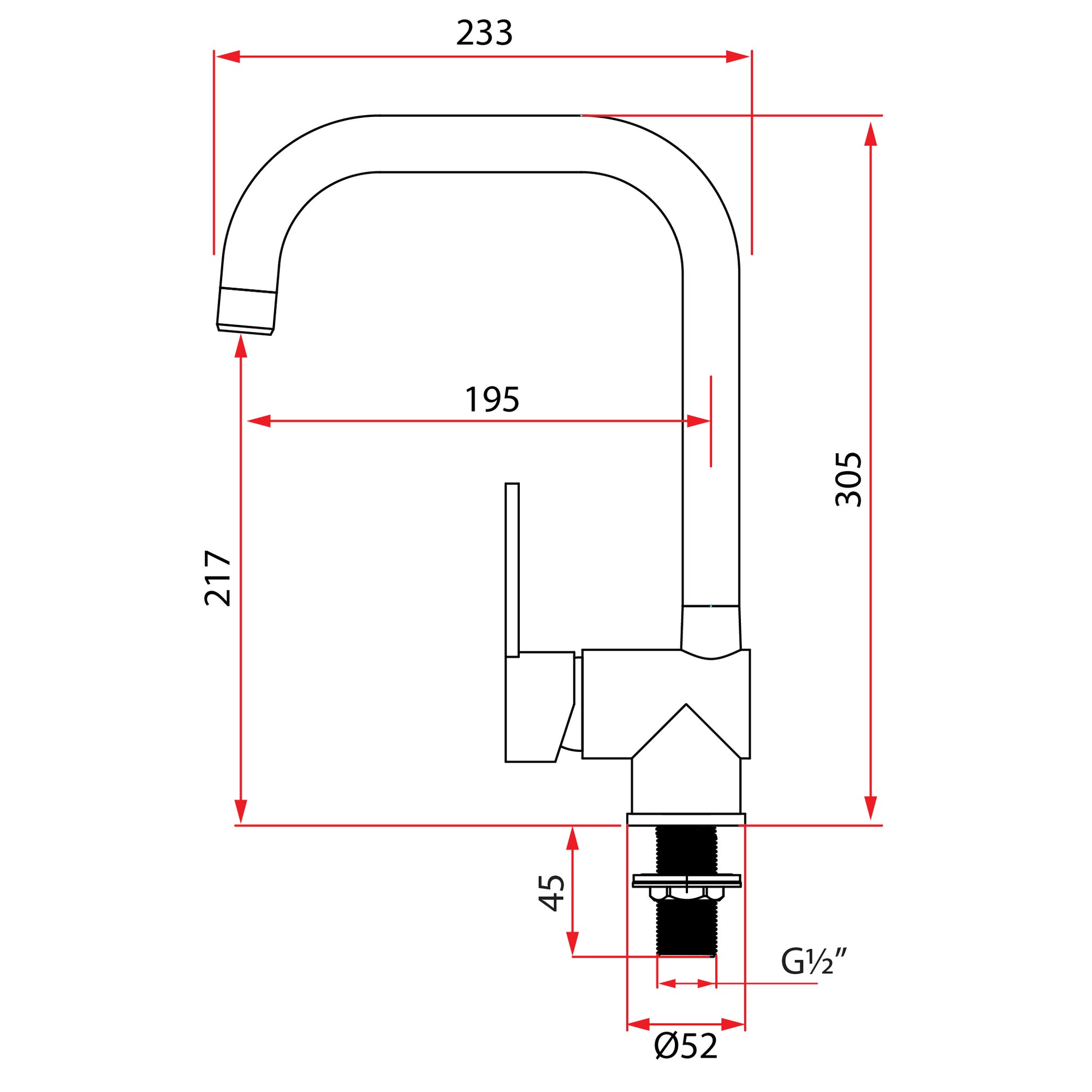 Sink Mixer | PICCOLI 3344/3344C