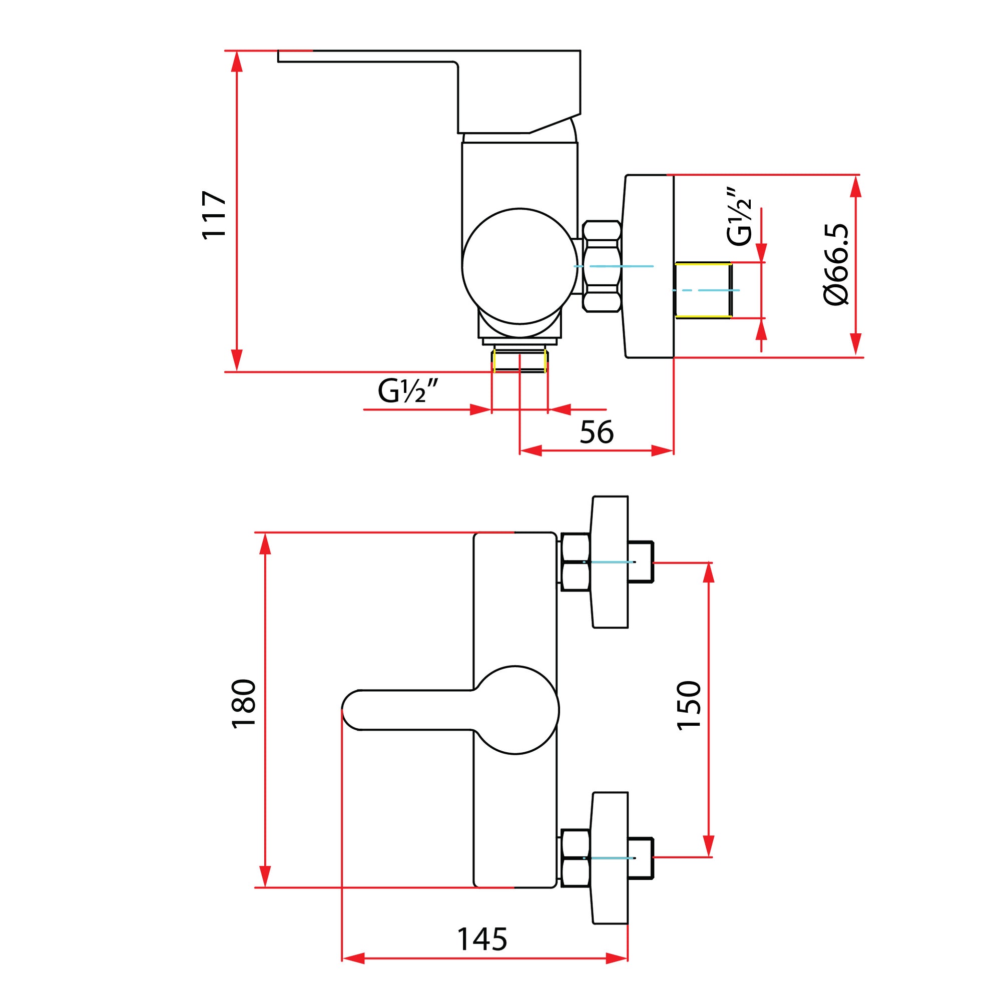 Shower Mixer | PICCOLI 3360