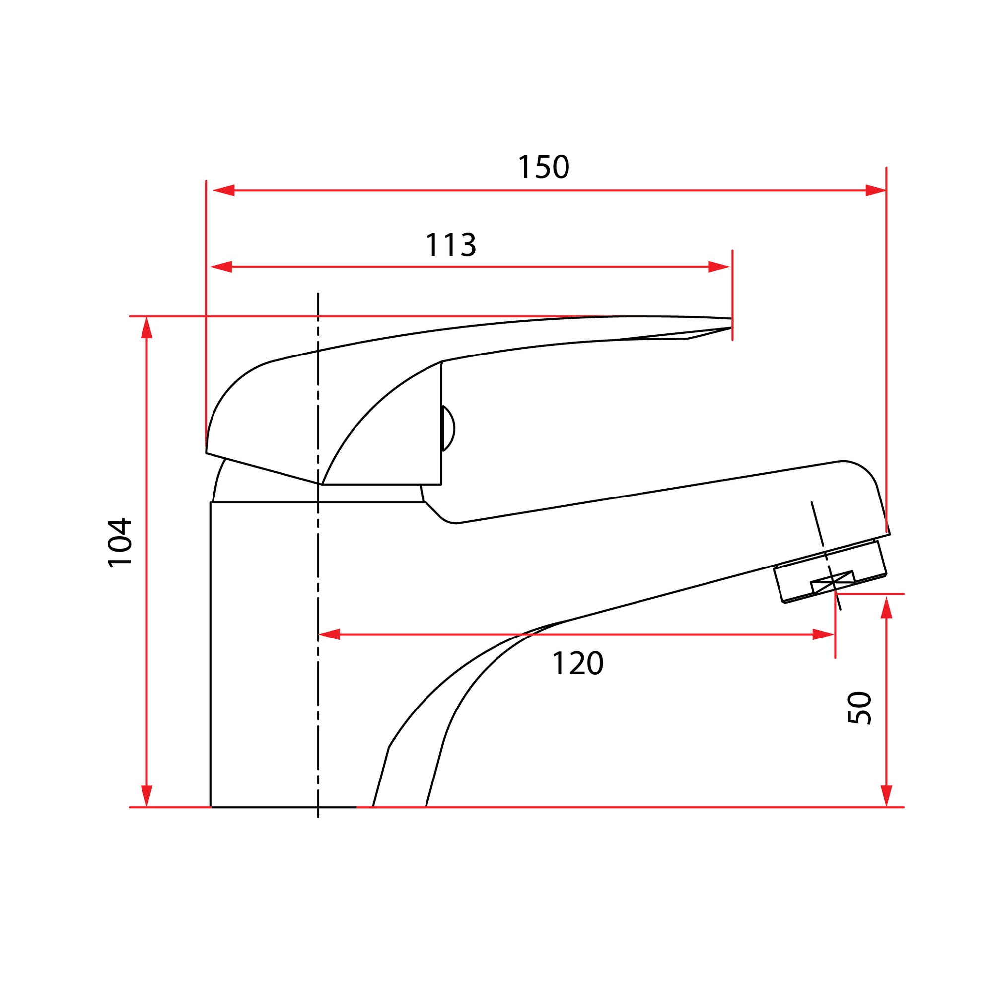 Basin Mixer | Platino 6021