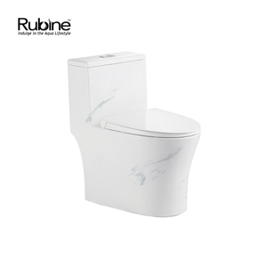 Rimless One-Piece Toilet Punta Nera (Stone Marble) PN105 | S Trap 150mm, S Trap 250mm and P Trap 180mm