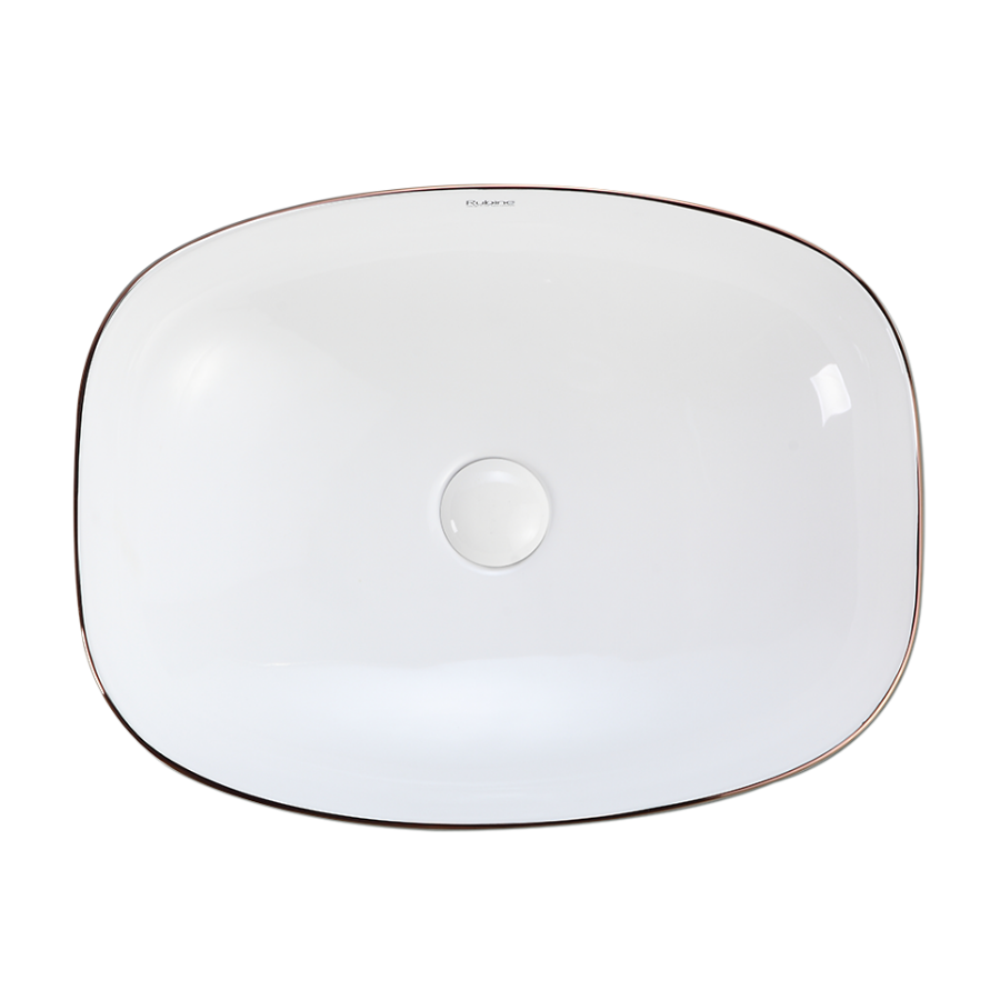 QTRO Countertop Ceramic Basin | QTRO 50, QTRO 50 BK, QTRO 50 BW and QTRO 50 VW