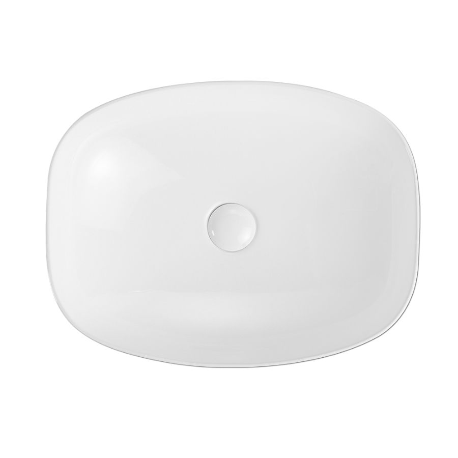 Countertop Rectangular Ceramic Basin | QTRO 50