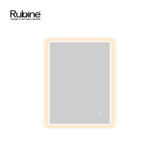 50x70cm Frameless Wall-Mounted LED Rectangular Mirror | RBM-ACO-L57LED