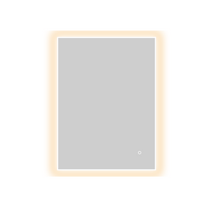 Frameless Wall-Mounted LED Rectangular Mirror | RBM-ACO-L68LED