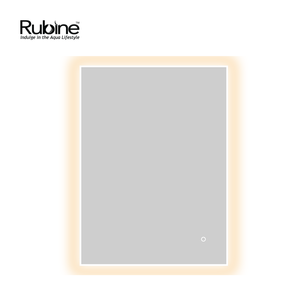 60x80cm Frameless Wall-Mounted LED Rectangular Mirror | RBM-ACO-L68LED