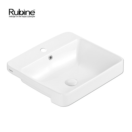 RIFF Semi-Recessed Ceramic Basin | RIFF 50M