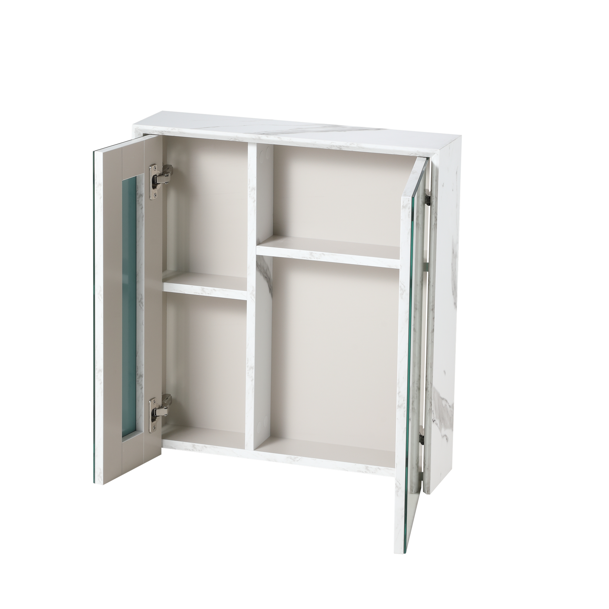 ACO 1 1⁄4 Door PVC Mirror Cabinet | RMC-ACO-5560D15