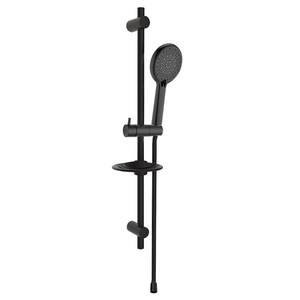 4F Shower Set with Sliding Rod Matte Black | RSH-PULIZ-810