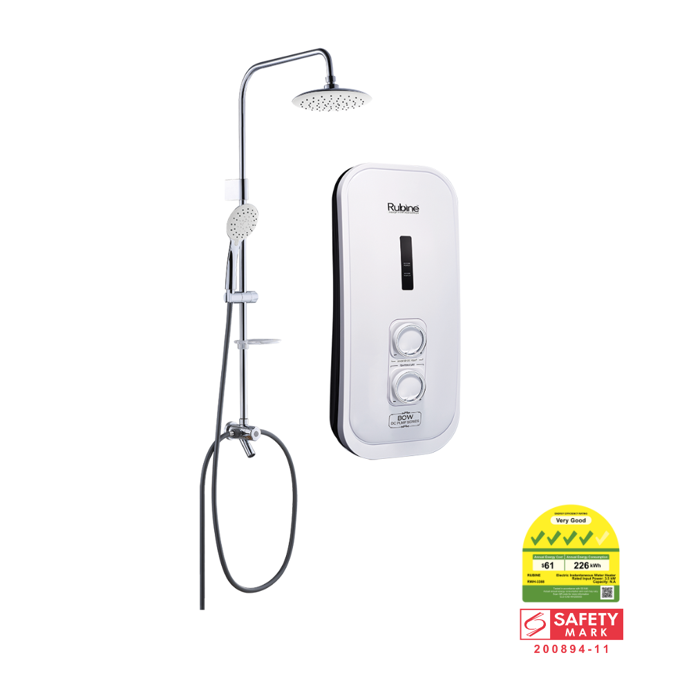 BOW Electric DC Pump Instant Water Heater | RWH-3388BHP and RWH-3388WHP