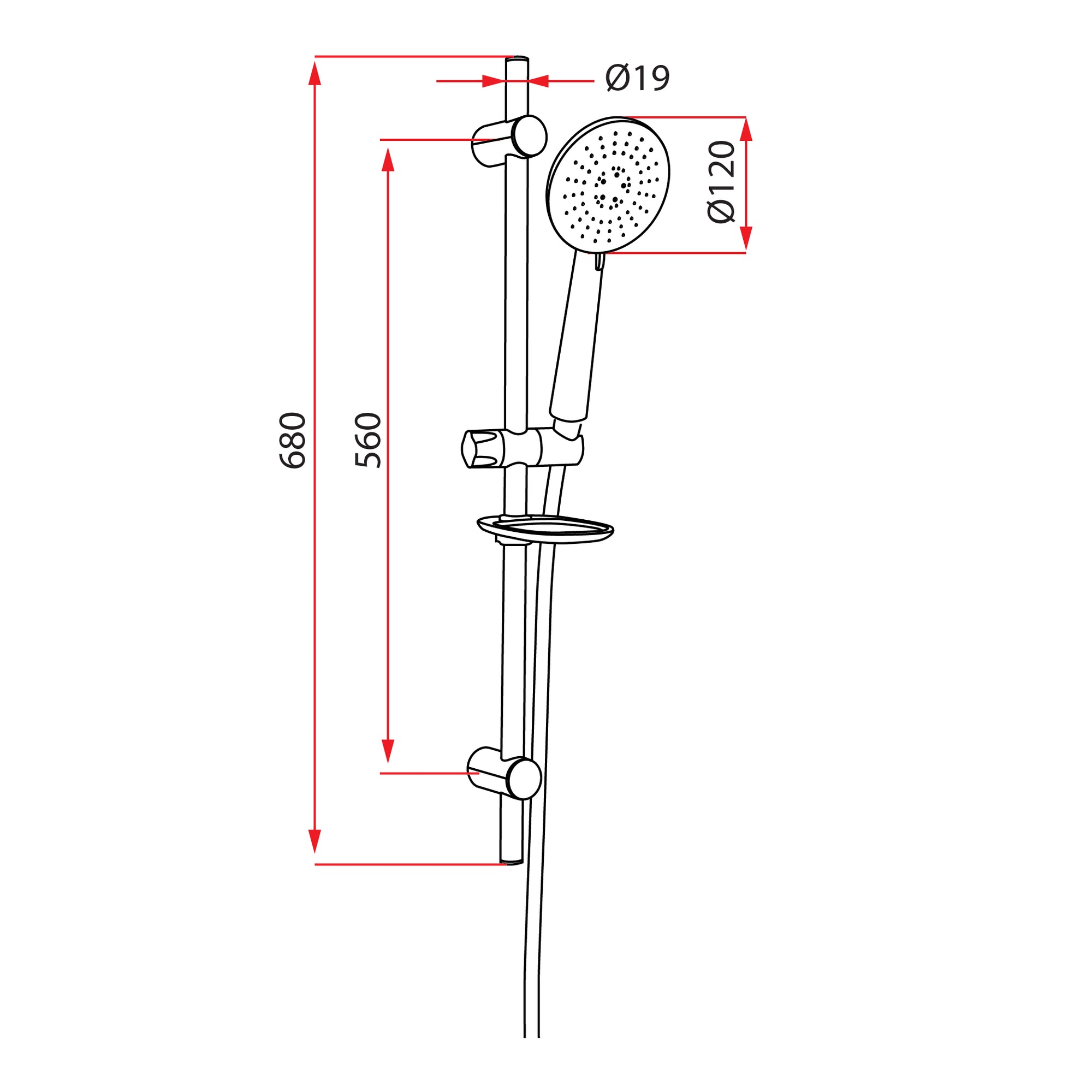 BOW Electric Instant Water Heater | RWH 1388 (Black or White)