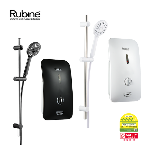 GOGO 933 Electric Instant Water Heater (Black/White)