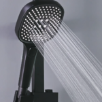 Deckos Square Rainshower Column With Mixer Shelf