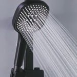 Deckos Square Rainshower Column With Mixer Shelf