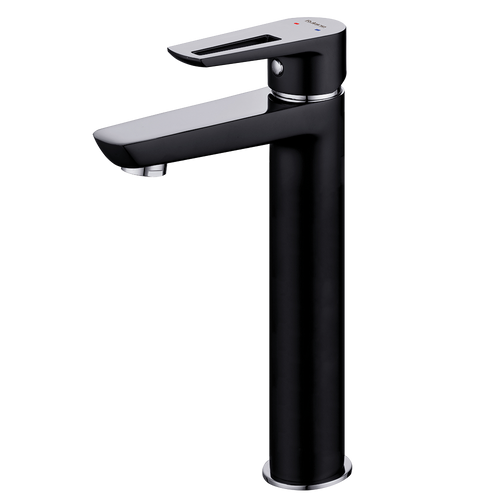 Tall Basin Mixer Matt Black | STYLO 9121 LX BK