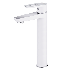 Tall Basin Mixer White | Stylo 9121 LX WH