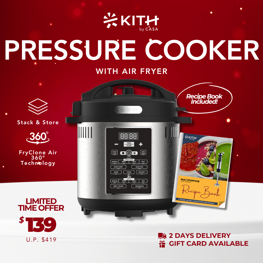 Pressure Cooker with Air Fryer Casa Singapore