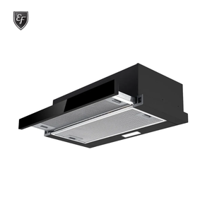 Semi Integrated Black Telescopic Hood 60/90CM | TF 5294/60 BK / TF 5294/90 BK