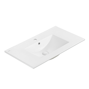 Insert Top Rectangular Ceramic Basin | TOP 80M