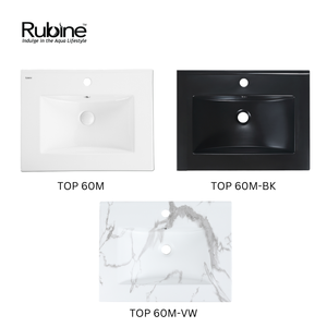TOP Insert Rectangular Ceramic Basin | TOP 60M/-BK/-VW