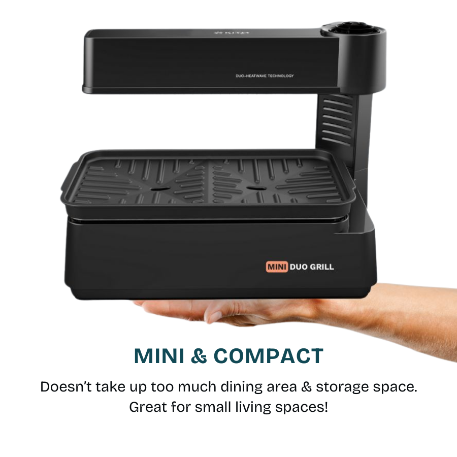 Mini Duo Electric Smokeless Grill (Touch) | SBG-TR-B1