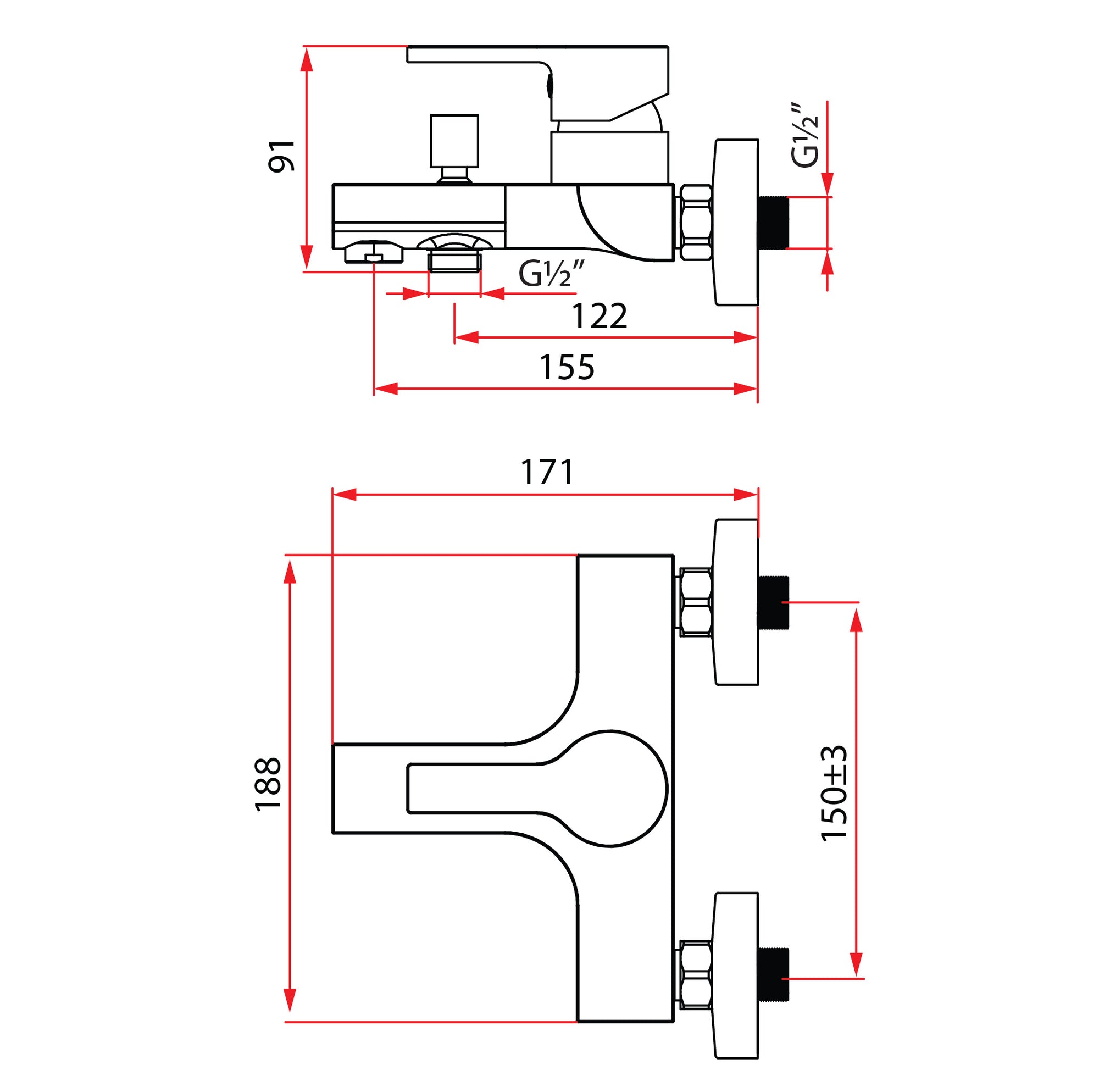 Bath Mixer | Unico 5661