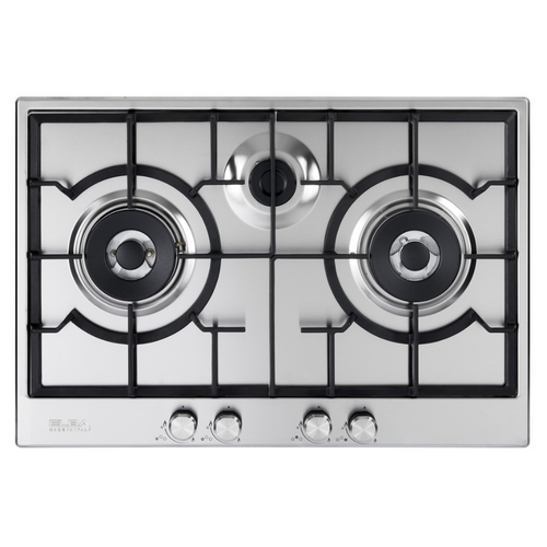 75cm 3 Burners Stainless Steel Gas Hob | ELIO 75-300D1
